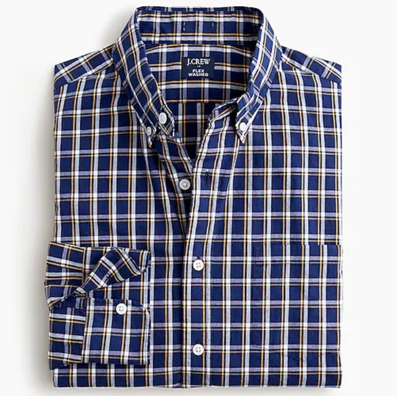 J. Crew Other - J. Crew Men's Fkex Washed Shirt New Size Medium